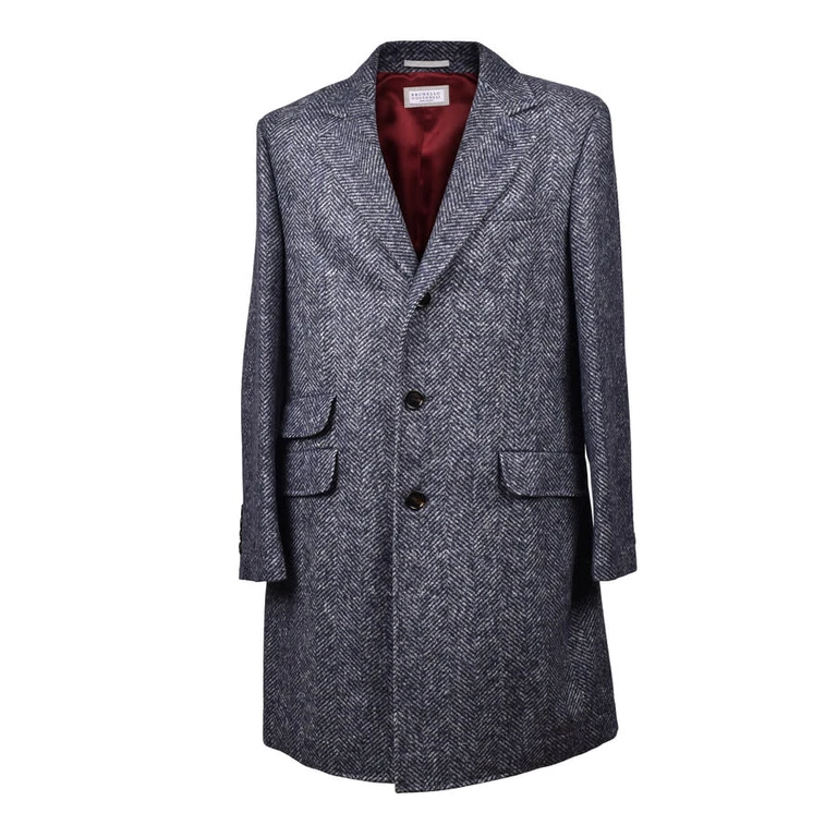 Navy Wool Blend Blazer