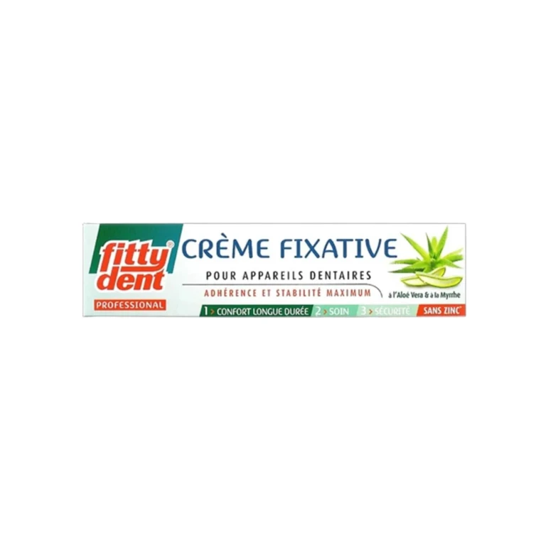 Fitty Dent Fixative Cream For Dental Braces 40g