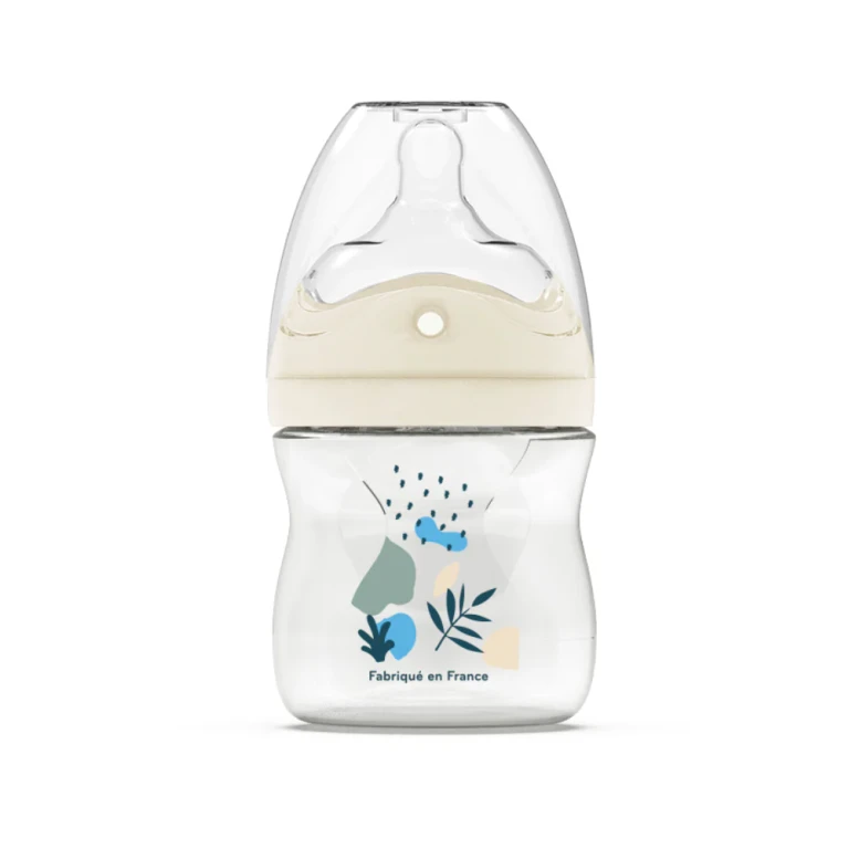 Bottle Multi-perforated Anti-Colic Teat - 0-6 months - Flow 1 - "Nature Blue" 150mL