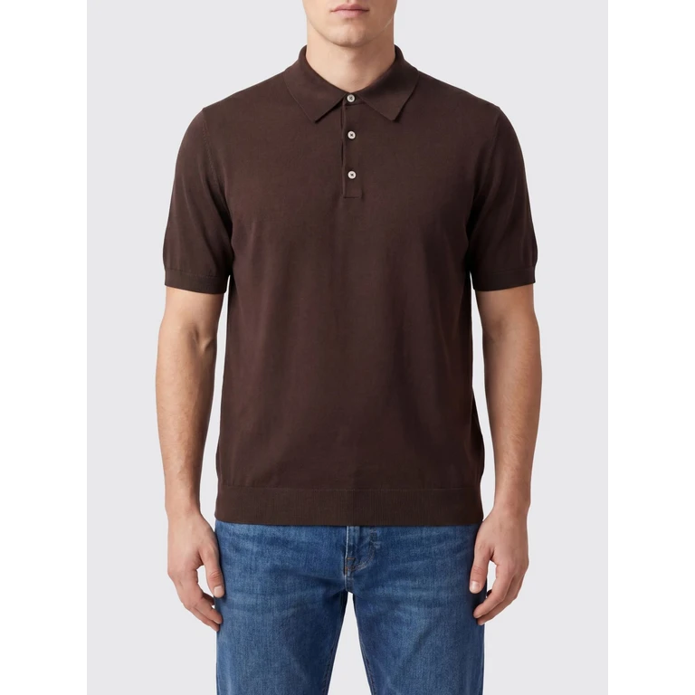 Polo Shirt Men color Brown (91303TSA08030480)