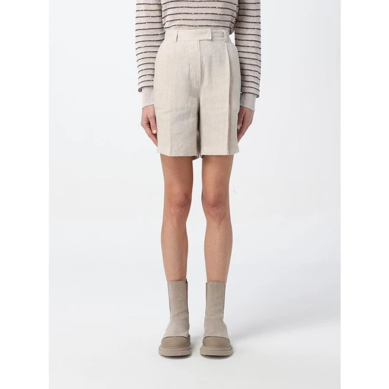 Wonaturale Linen Tailored Shorts