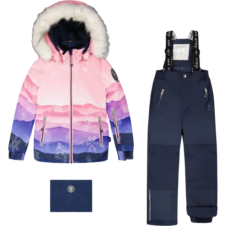 Play Two-Piece Snowsuit with Printed Jacket - Big Girl
