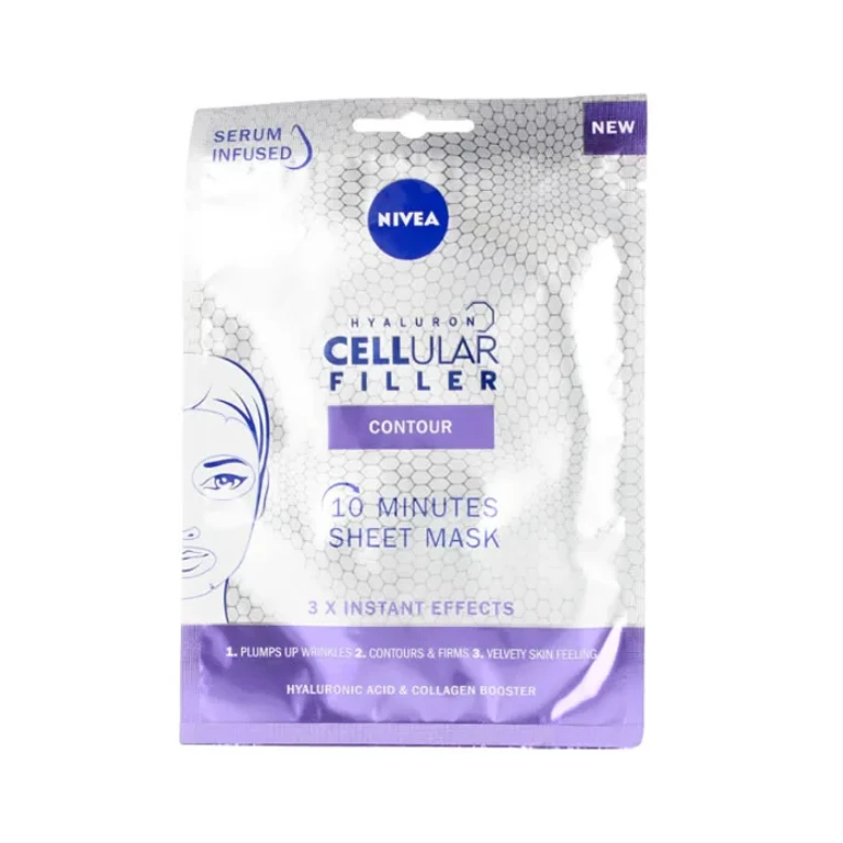 Face mask for the contour Nivea Hyaluron Cellular Filler