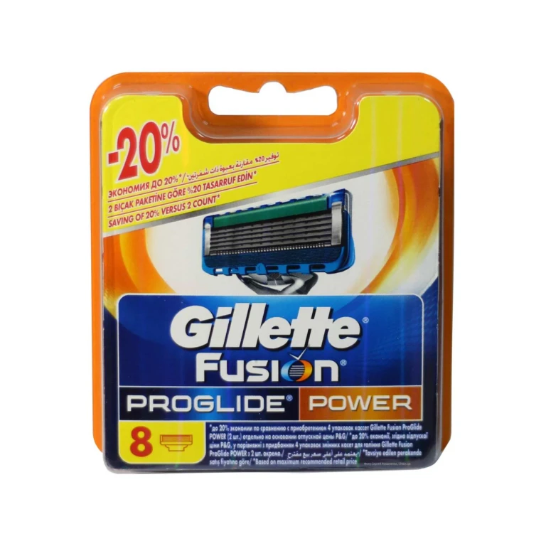 Fusion ProGlide Power Cabezales de repuesto (paquete de 8)
