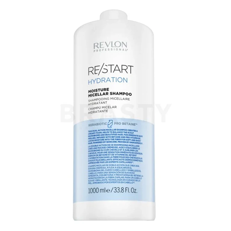 Professional Restart Hydration Moisture Micellar Shampoo 1000 ml