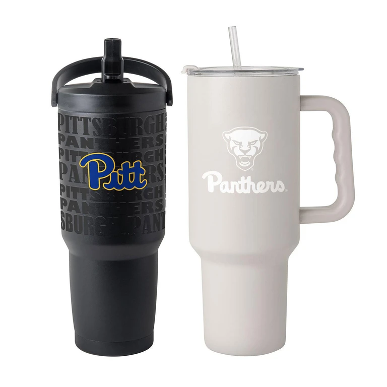 Pittsburgh Panthers Stainless Steel Tumbler Set
