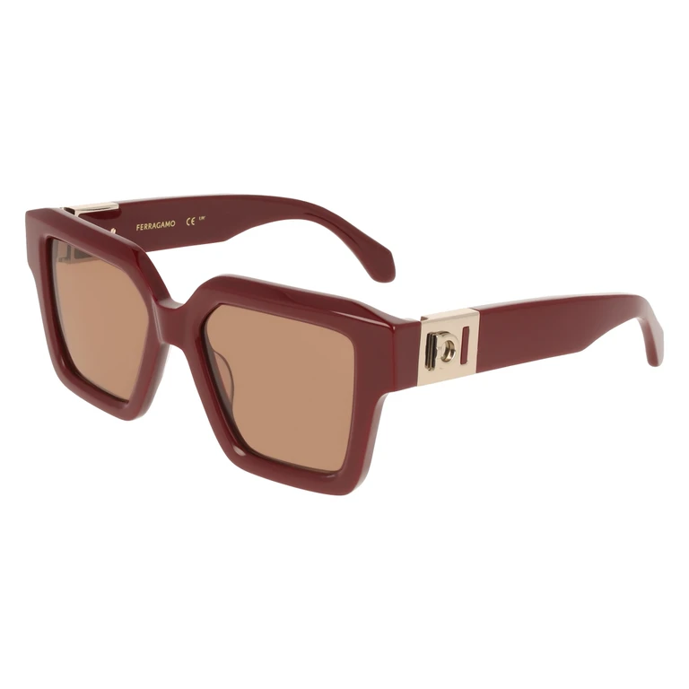 Brown Square Ladies Sunglasses SF2084S 606 53