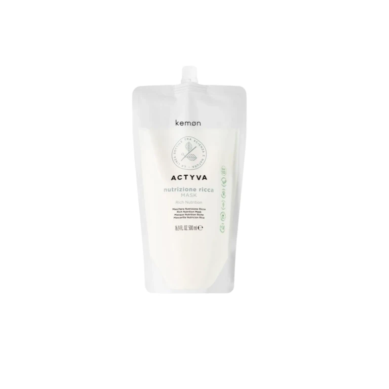 Actyva Nutrizione Ricca Maschera Busta Ricarica 500ml — Maschera capelli