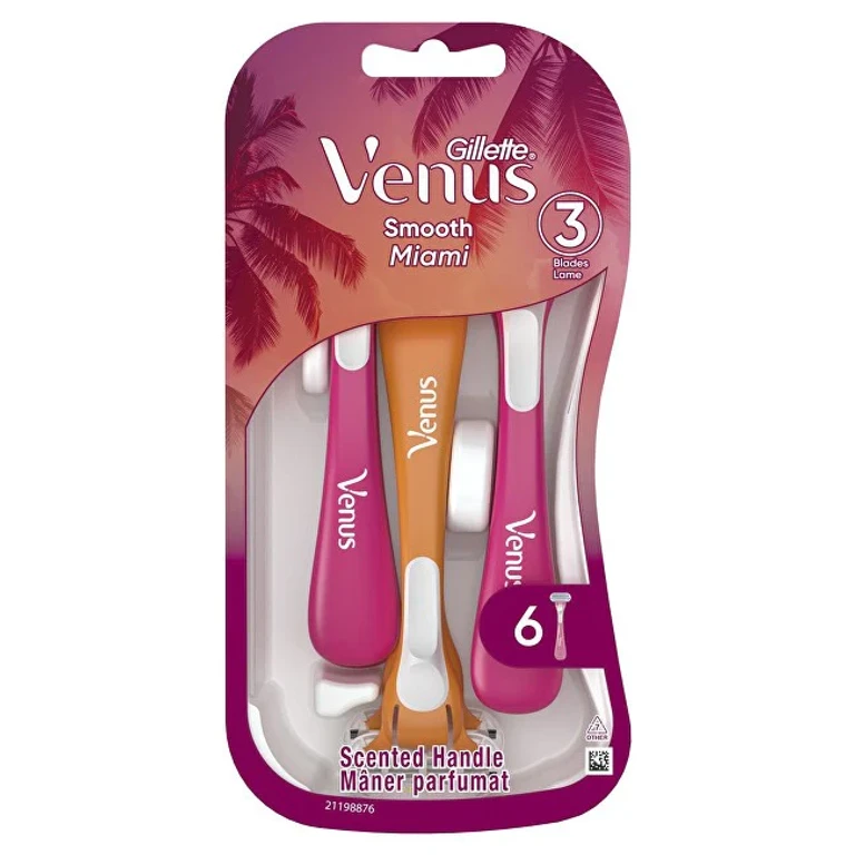Razors Venus Smooth Miami disposable 6 pieces