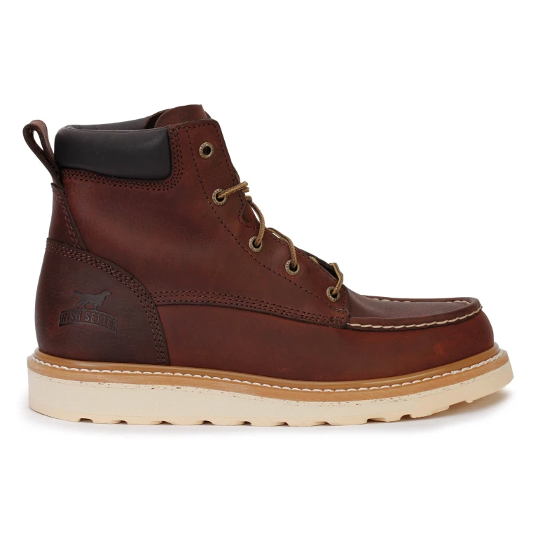 Mens Irish Setter Ashby 6-Inch Leather Soft Toe Boot