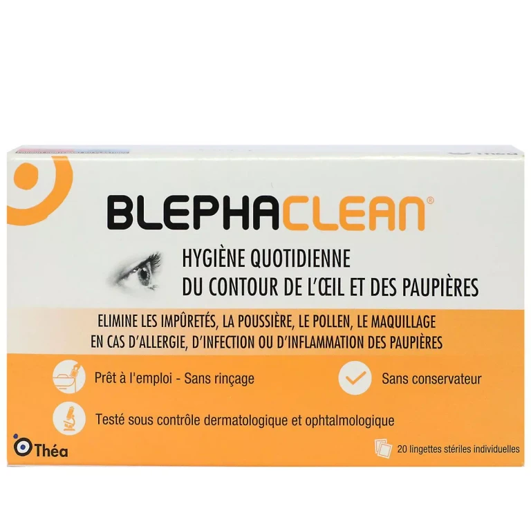 Blephaclean Eyelid Hygiene Sterile Compresses x20