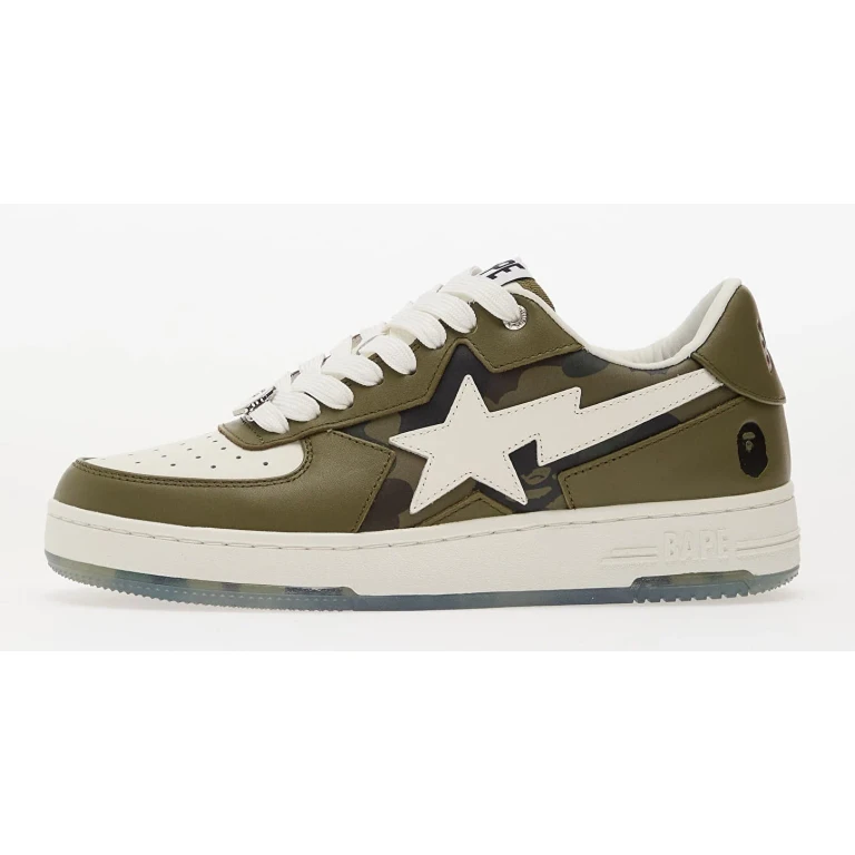Men's A Bathing Ape BAPE Sta Icon #2 M2 - Olive Drab Camo
