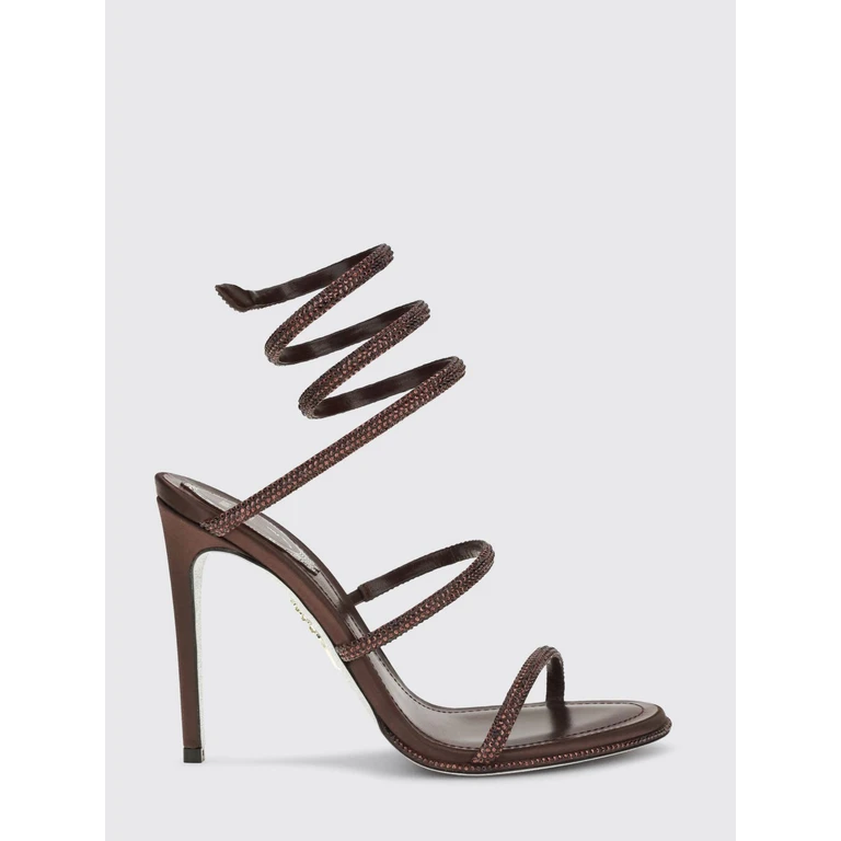 Cleo Crystal-Embellished Spiral Strap High-Heeled Sandals (C12538105R001Y432)