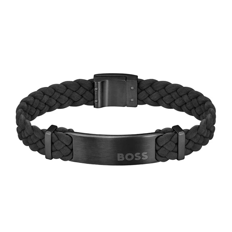 Men's Suede Leather Bracelet Dylan 1580608 - Length: 17.5 Cm