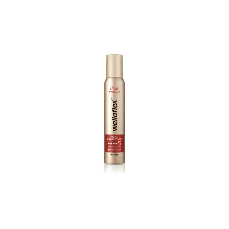 Wellaflex fixing mousse for heat protection of hair 200 ml