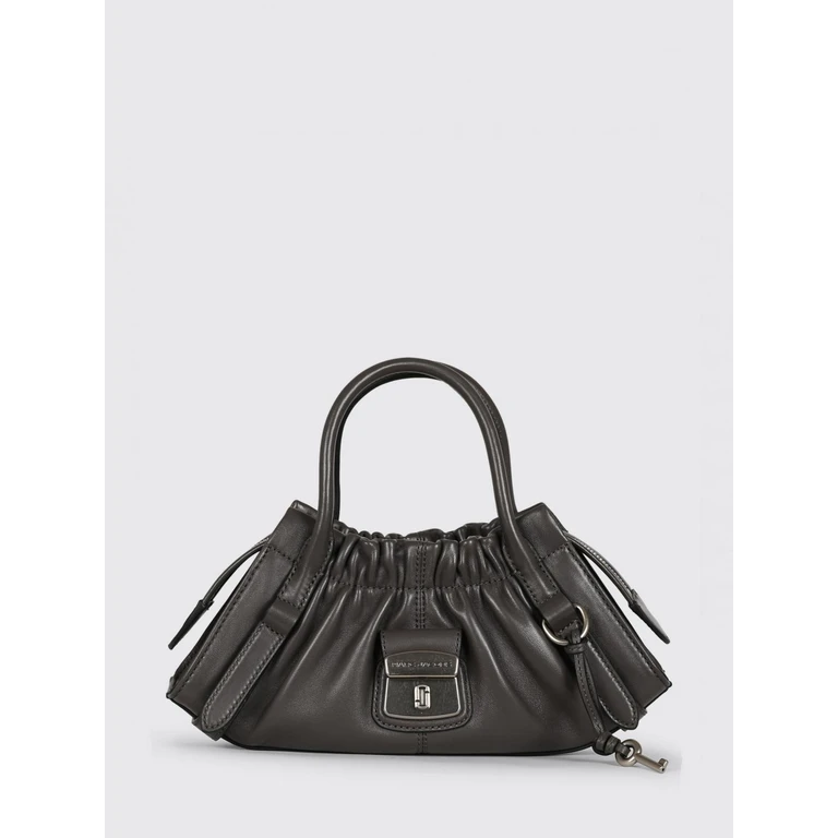 The Cristina Leather Handbag with Padlock and Removable Strap (2F5HCR014H01090)