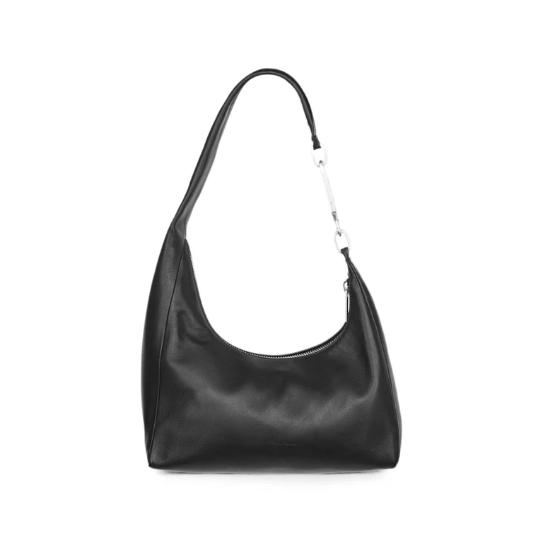 Small Gemini Leather Shoulder Bag