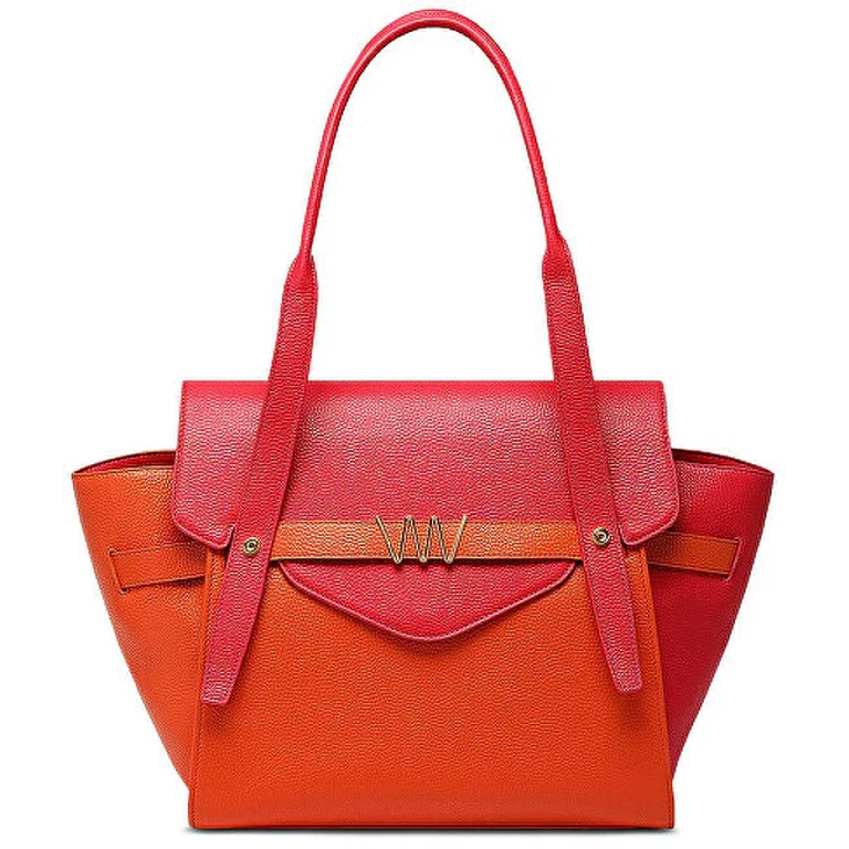 Leather Women's Bag Eliora - Aurora Pink by Antonin Simon