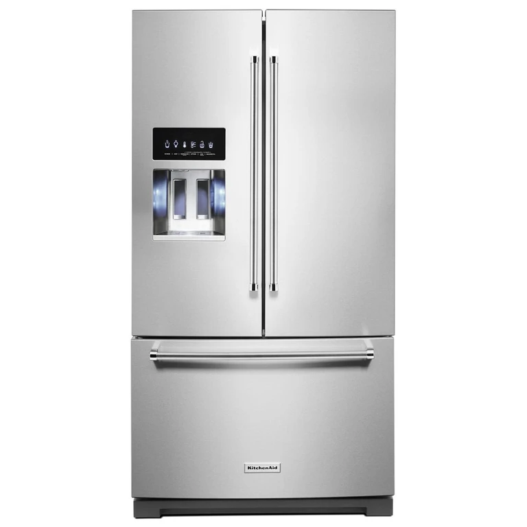 26.8 Cu. Ft. Standard-Depth French Door Refrigerator w/ Exterior Ice & Water Dispenser in Stainless Steel