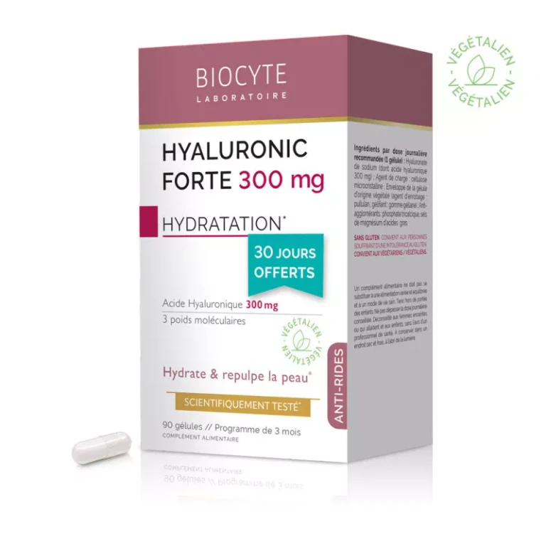 Anti-wrinkle Pack Hyaluronic Forte 300mg Anti-Aging 3x30 capsules