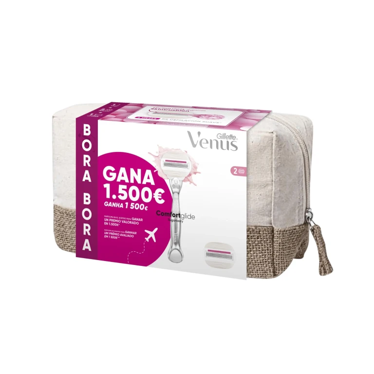Venus Comfortglide Sugarberry Maquinilla de afeitar 2 recambios