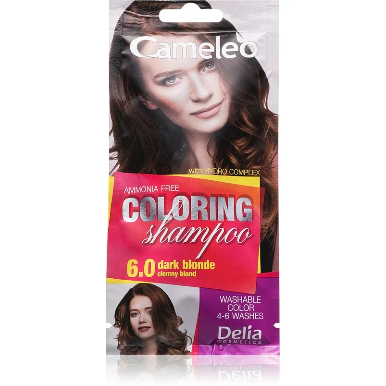 Cameleo colored shampoo for hair color 6.0 Dark Blonde 40 ml