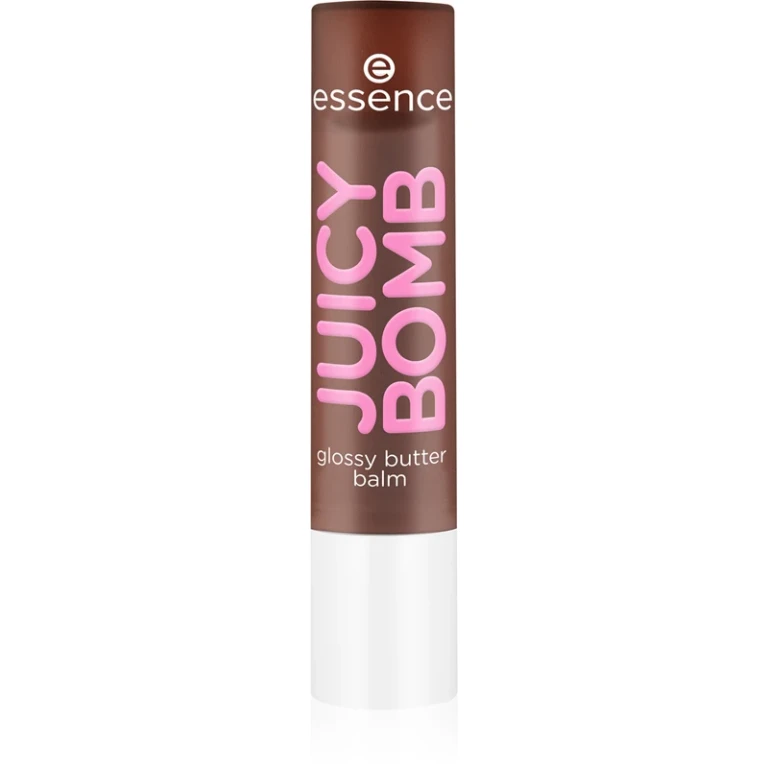 essence Juicy Bomb lip balm color 05 Choco-lot To Handle 2 g