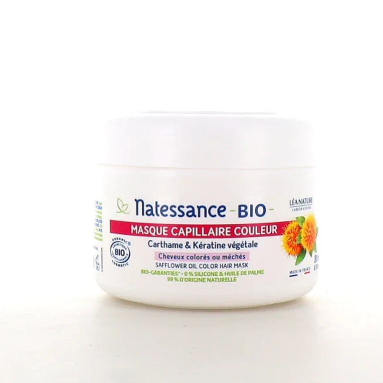 Hair Mask Color - Safflower & Organic Vegetable Keratin Colored Hair, Highlights 200ml
