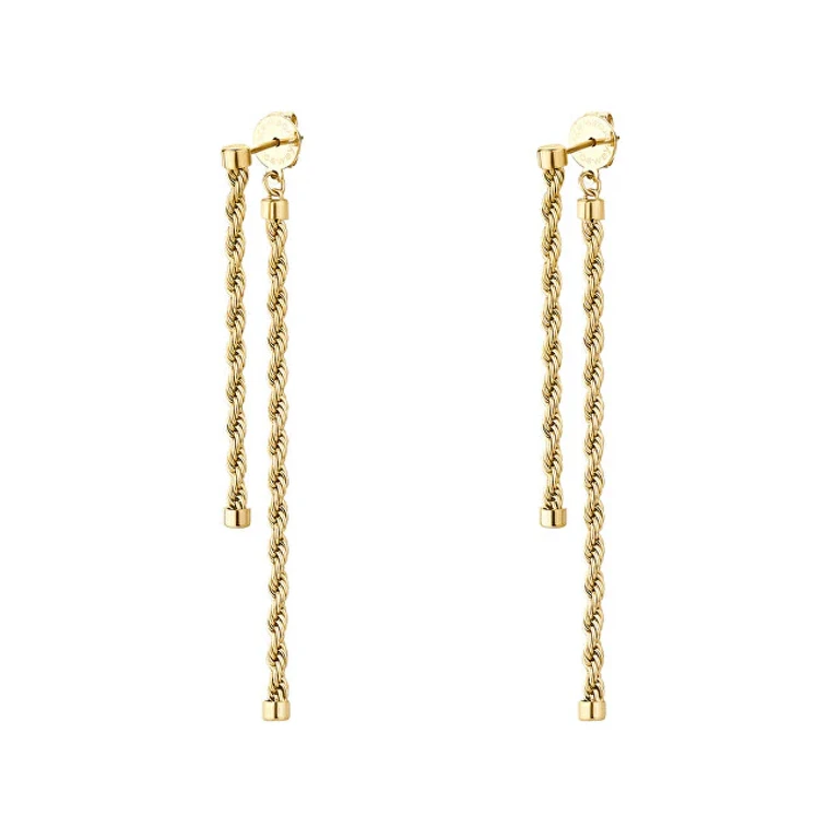 Essential 2 in 1 Fashion Gold Plated Earrings BNL088