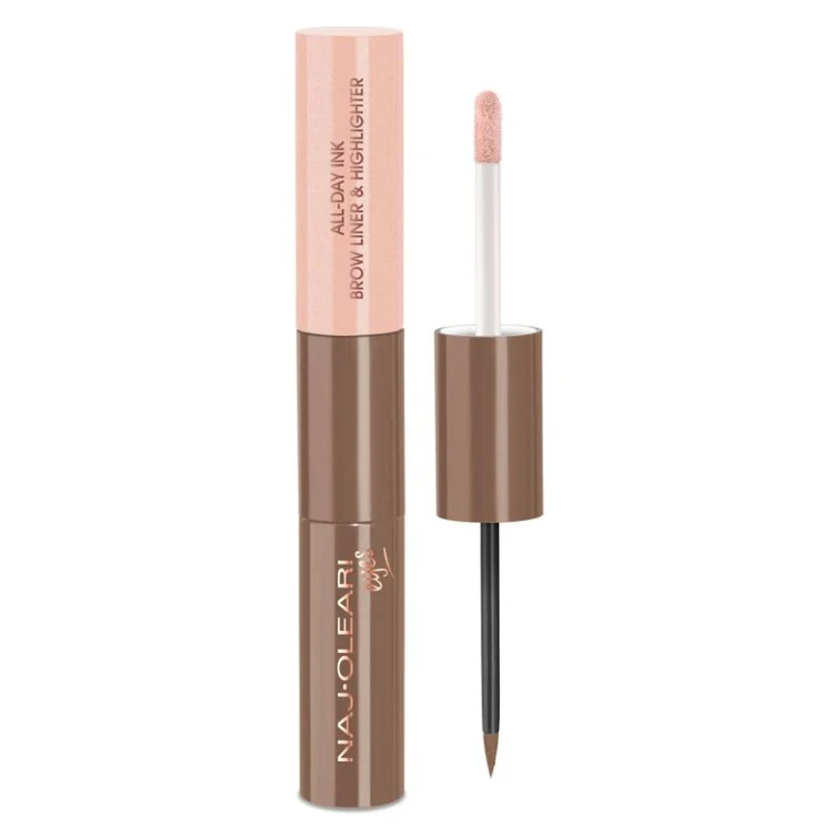 Eyebrow Liner & Highlighter - Eyebrow Tattoo & Highlighter Color 02 - Brown