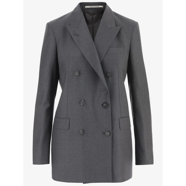 Double-Breasted Wool Jacket