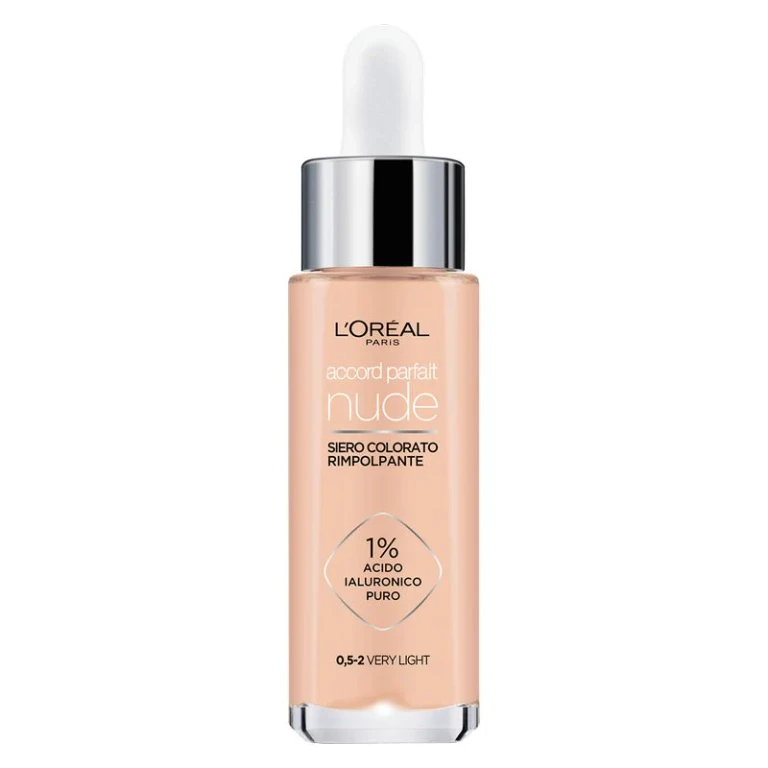 Accord Parfait Nude - Plumping Tinted Serum 1-2 - Rosy Light