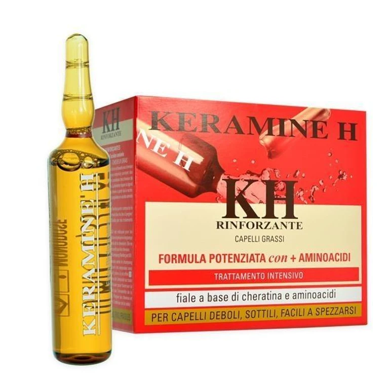 Kh red vials for greasy hair 10 vials of 10 ml