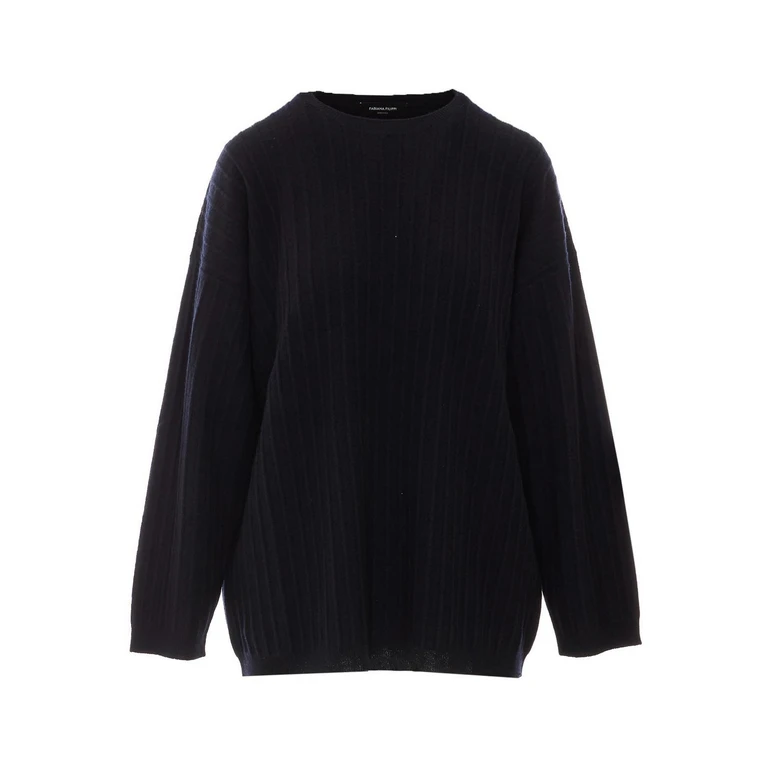 Blauer Pullover