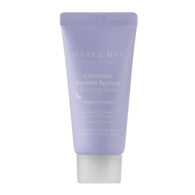Mary&May Vegan Calendula Peptides Ageless Soothing Firming Night Sleeping Mask 30g