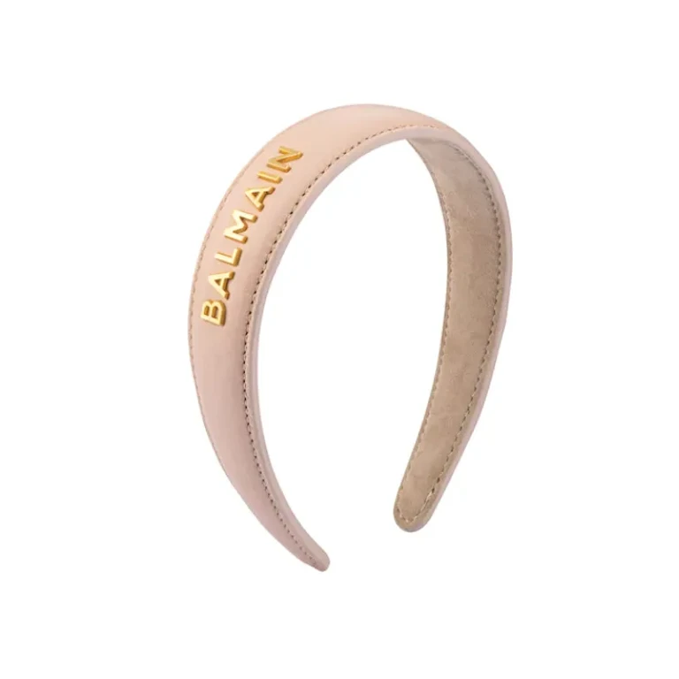 Genuine leather hairband Balmain