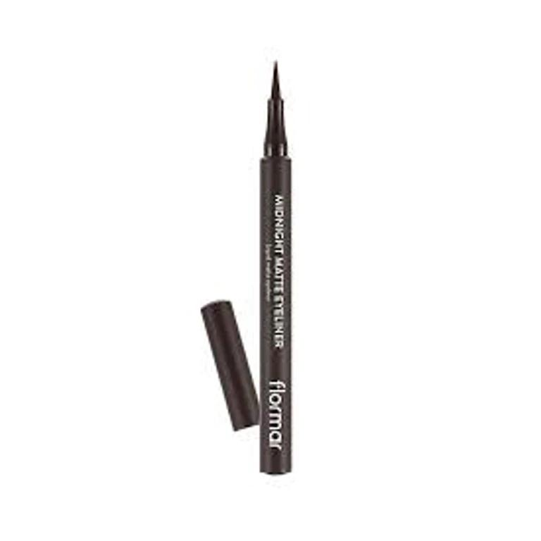 Midnight Matte Eyeliner in marker matte effect color 02 Brown 1 ml
