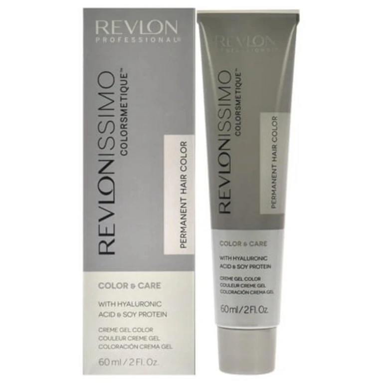 Revlonissimo Colorsmetique Permanent Hair Color 7.32 Medium Pearl Golden Blonde 60 ml