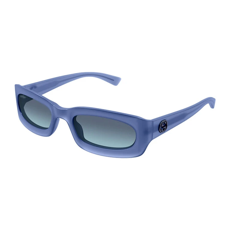 Mens Black Rectangular Sunglasses GG1786S 004