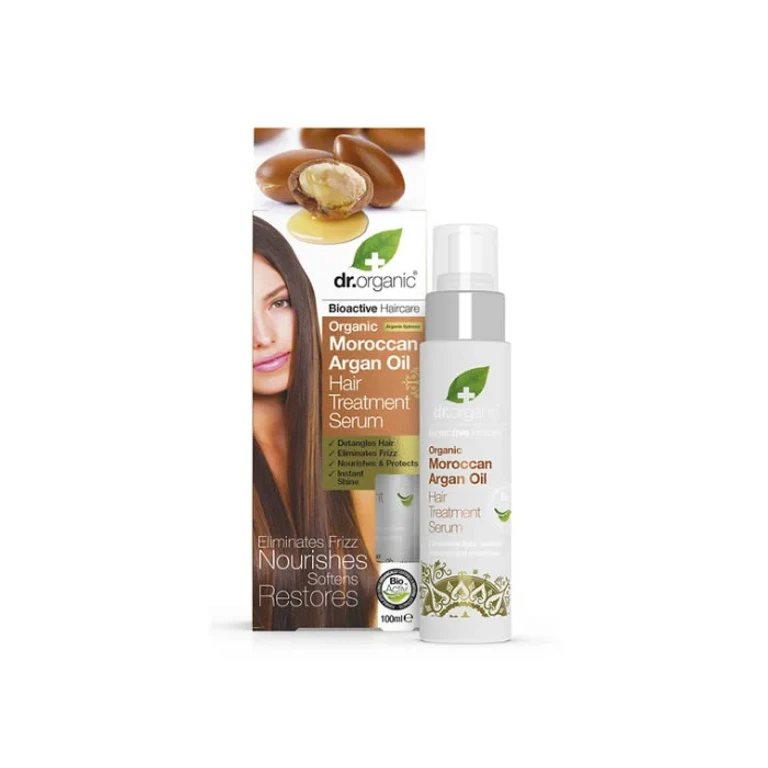 Organic Moroccan Argan Oil Hair Serum Dr. Organic 100 ml