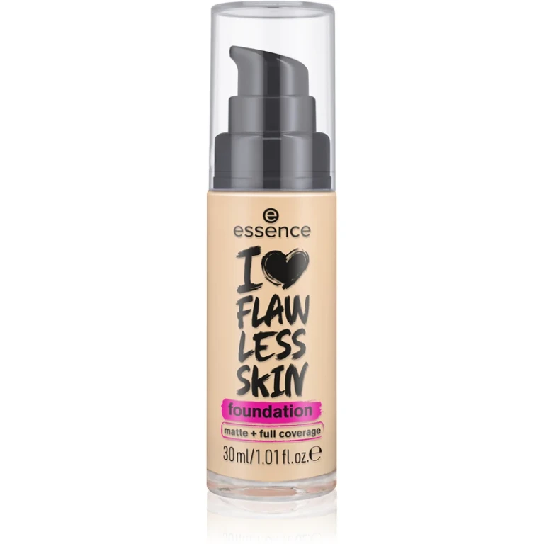 Essence I Love Flawless Skin Foundation Covering Matte Effect Color 30 - Dark Porcelain 30 Ml