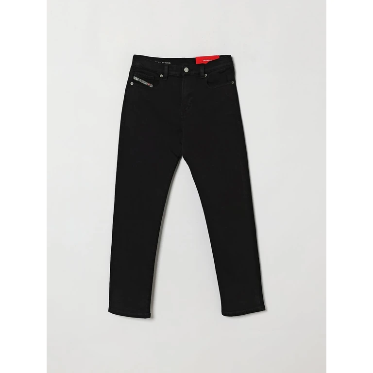 Boy's 2020 D-Viker Straight Fit Cotton Denim Jeans (J01000KXBR6K900)