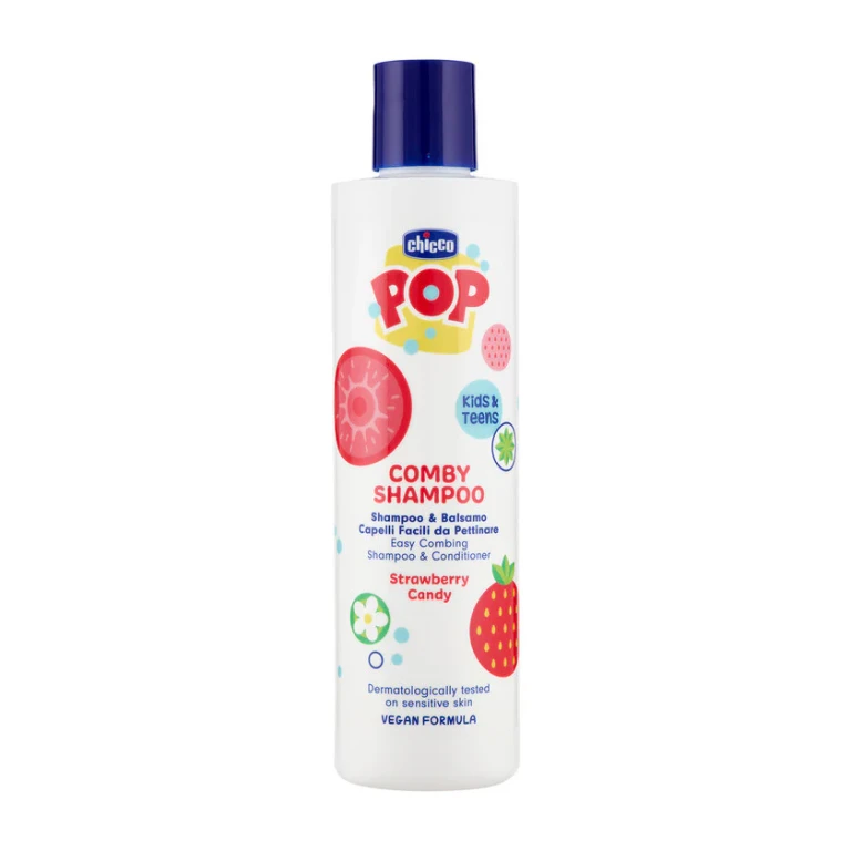 Pop Comby Shampoo & Conditioner Hair Easy to Comb Strawberry Candy 250 ml