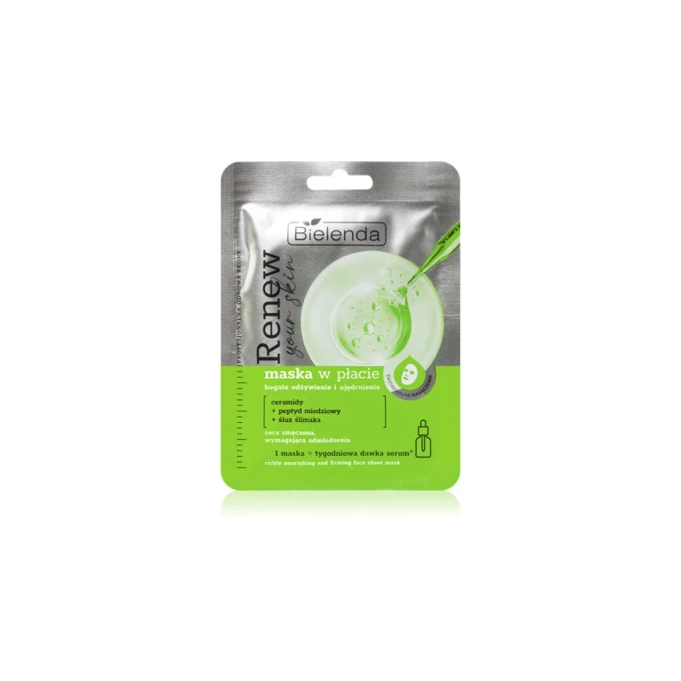 Renew Your Skin Nourishing Face Mask in Fabric 18g