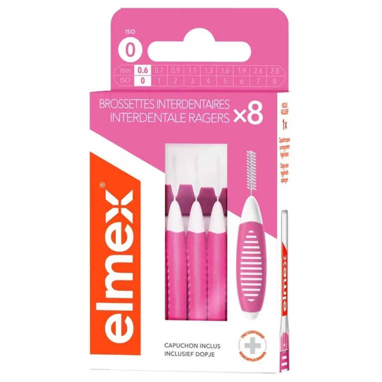 Interdental Brushes 0.6mm (Size 0) x8