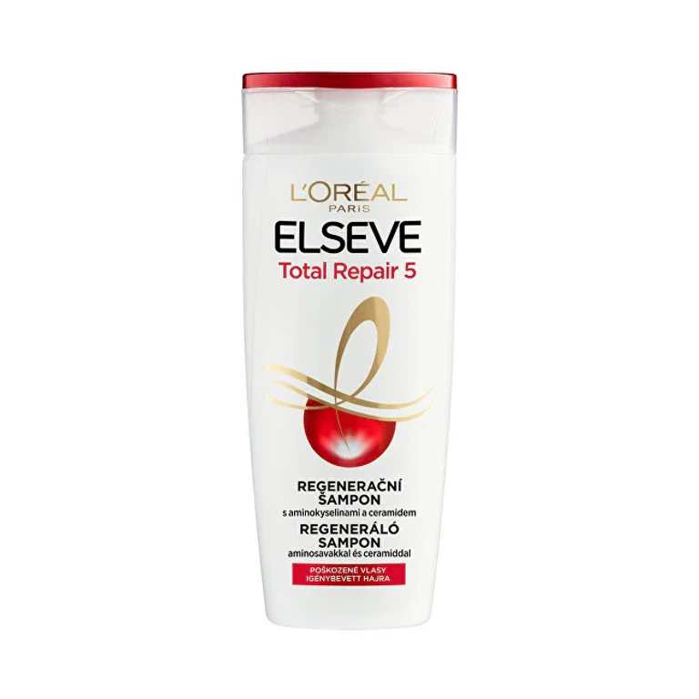 L'Oréal Paris Treatment Shampoo for Damaged Hair Elseve (Total Repair 5) - Volume: 400 Ml