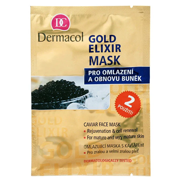 Rejuvenating Caviar Mask (Gold Elixir) 2 x 8 g