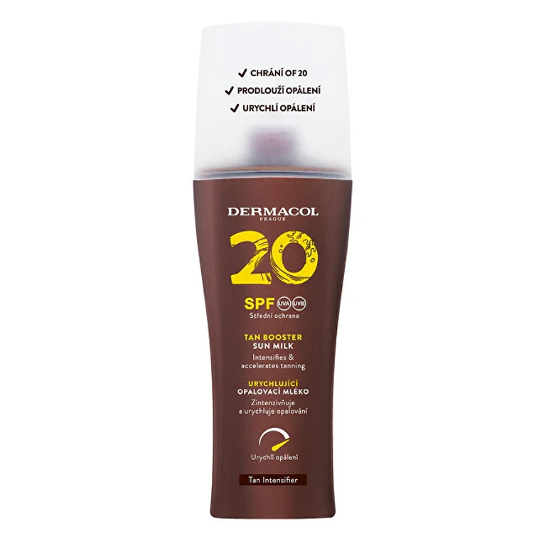 Protective lotion to accelerate tanning SPF 20 (Booster) 200 ml