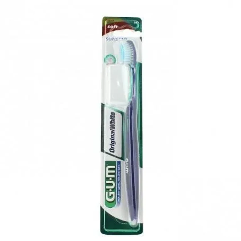Original soft white toothbrush with gum cap