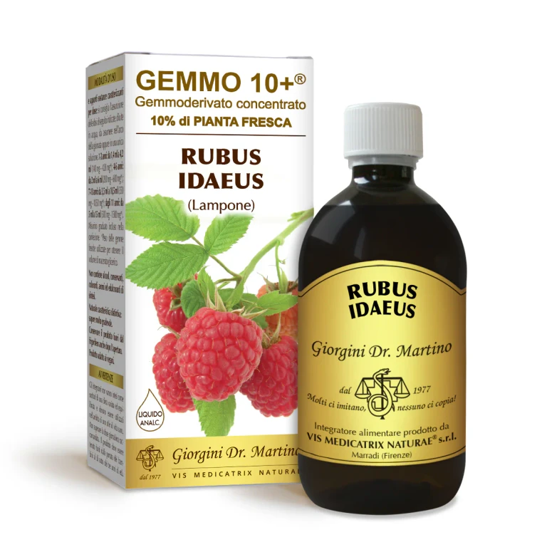 gemmo 10+ raspberry 500 ml non-alcoholic liquid
